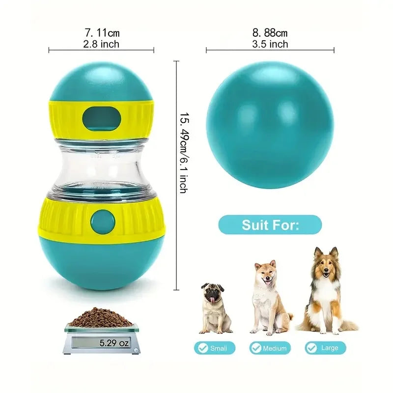 Interaktiver Snackball für Hunde – Slow Feeder Spielzeug